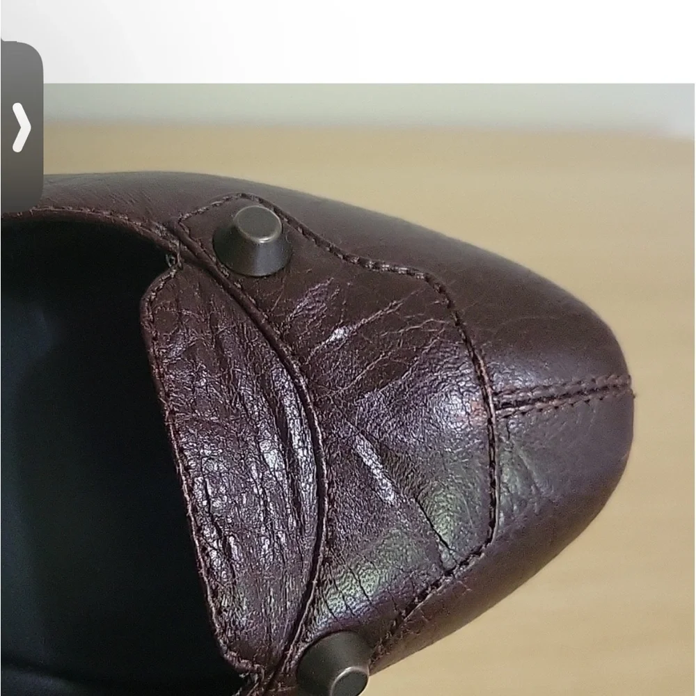 Balenciaga flats brown EUC - Picture 8 of 10